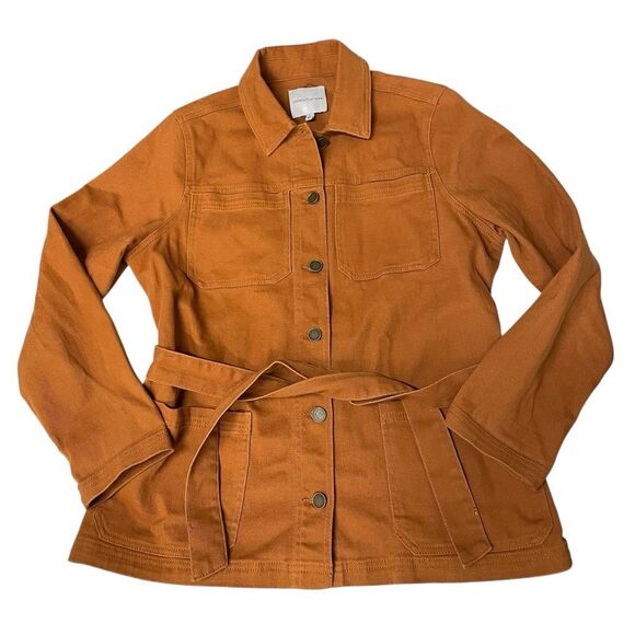 Gibson Latimer Tan Utility Jacket with Tailored Design Size Large - Picture 1 of 6